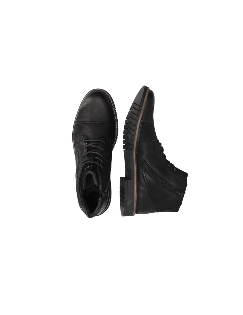 BUGATTI-Elegantní-polokozačky-černá