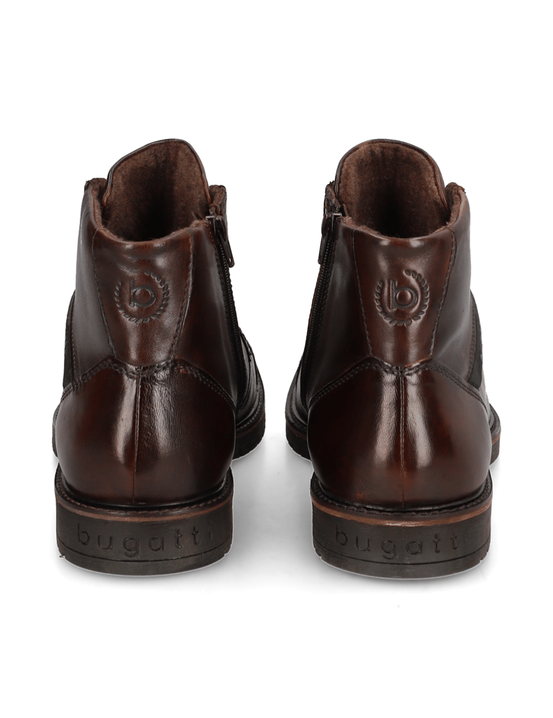 BUGATTI-Elegantní-polokozačky-černá