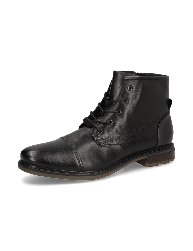 BUGATTI-elegantni-gležnjarji-črna