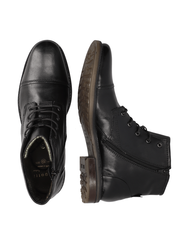 BUGATTI-elegantni-gležnjarji-črna