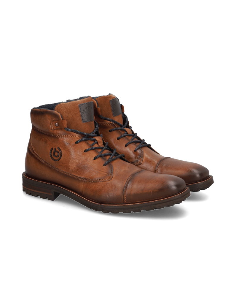 BUGATTI-Elegantní-polokozačky-koňaková