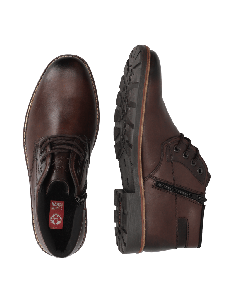 Rieker-Glattleder-Boot-černá