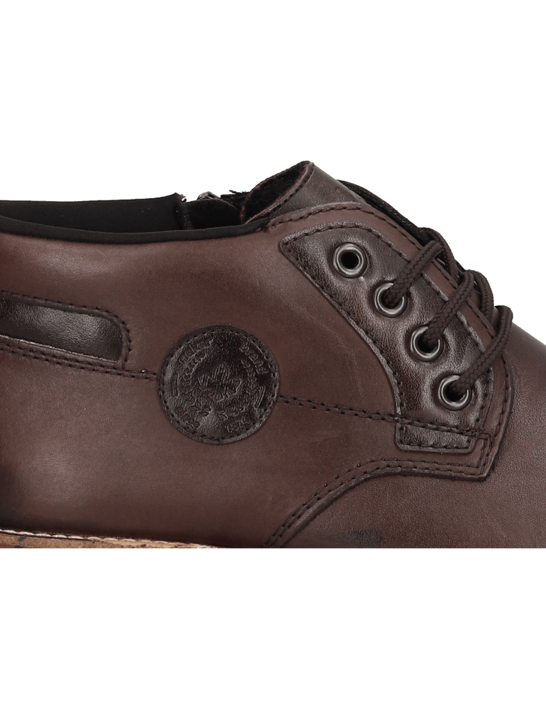 Rieker-Glattleder-Boot-černá