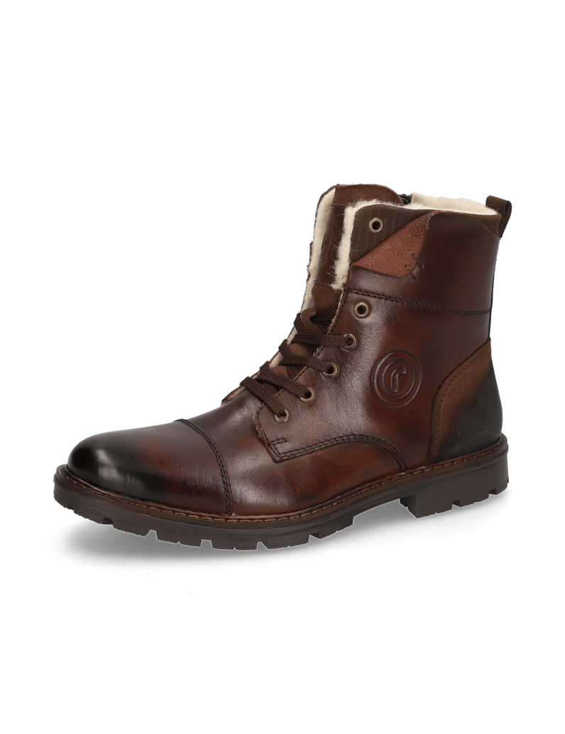 Rieker-Glattleder-Boot-hnědá