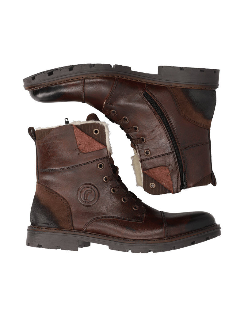 Rieker-Glattleder-Boot-hnědá
