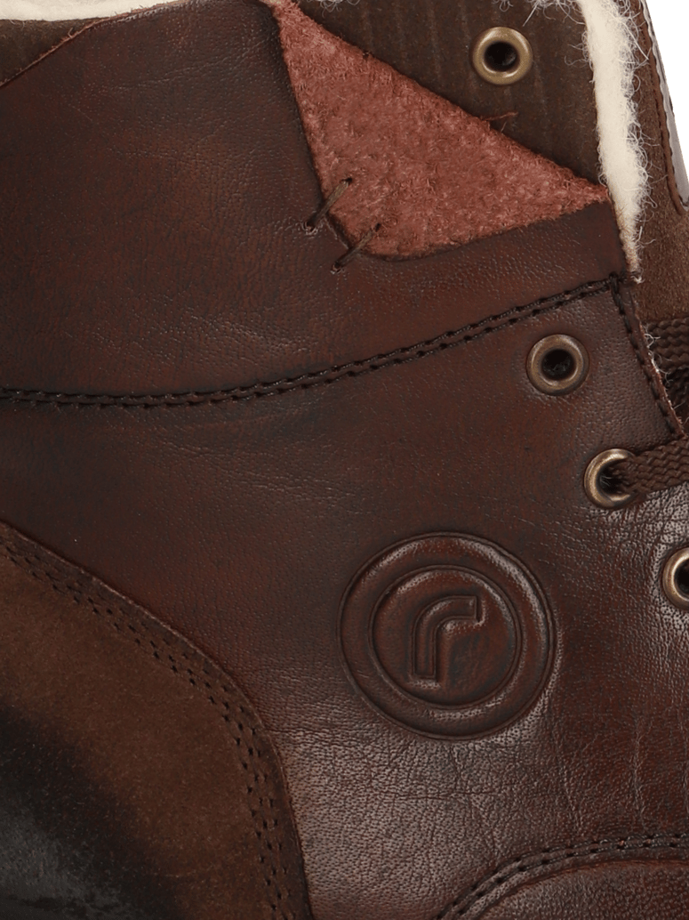 Rieker-Glattleder-Boot-hnědá