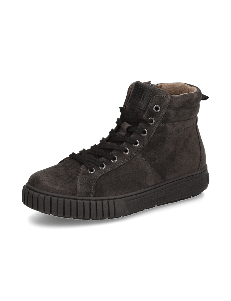 Pius-Gabor-Veloursleder-Sneaker-Mid-Cut-grau