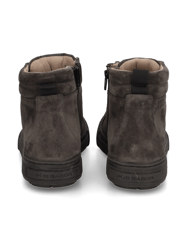 Pius-Gabor-Veloursleder-Sneaker-Mid-Cut-grau