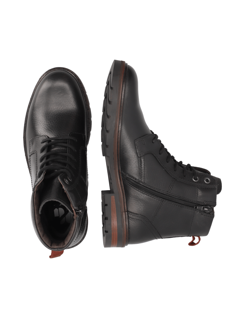 Pius-Gabor-Glattleder-Boot-schwarz