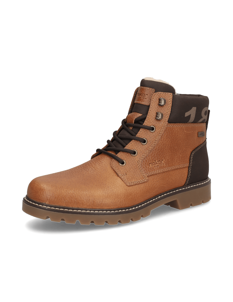 Rieker-hladká-kůže-kotníčkové-boty-koňaková