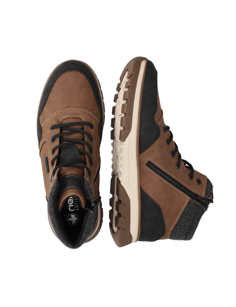 Rieker-kotníčkové-boty-hnědá