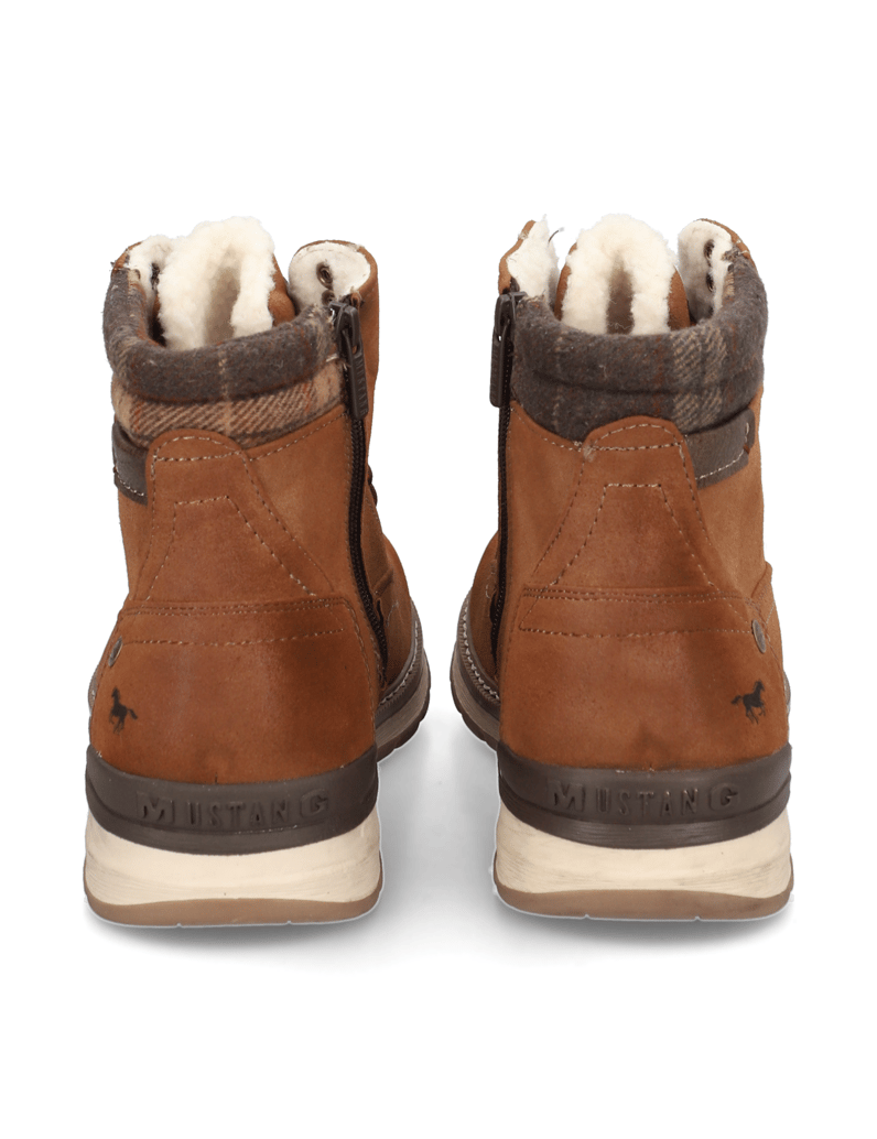 Mustang-Boots/Členková-obuv-hnedá