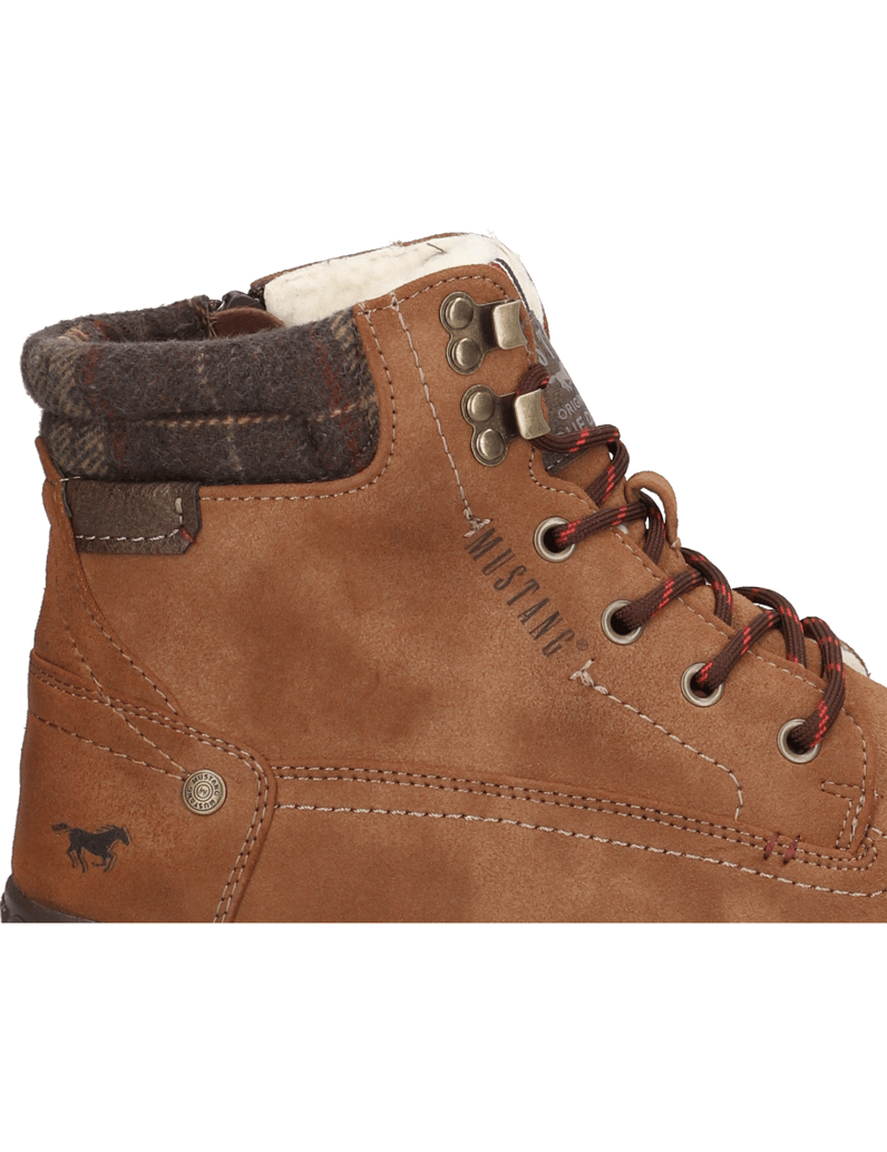 Mustang-Boots/Členková-obuv-hnedá