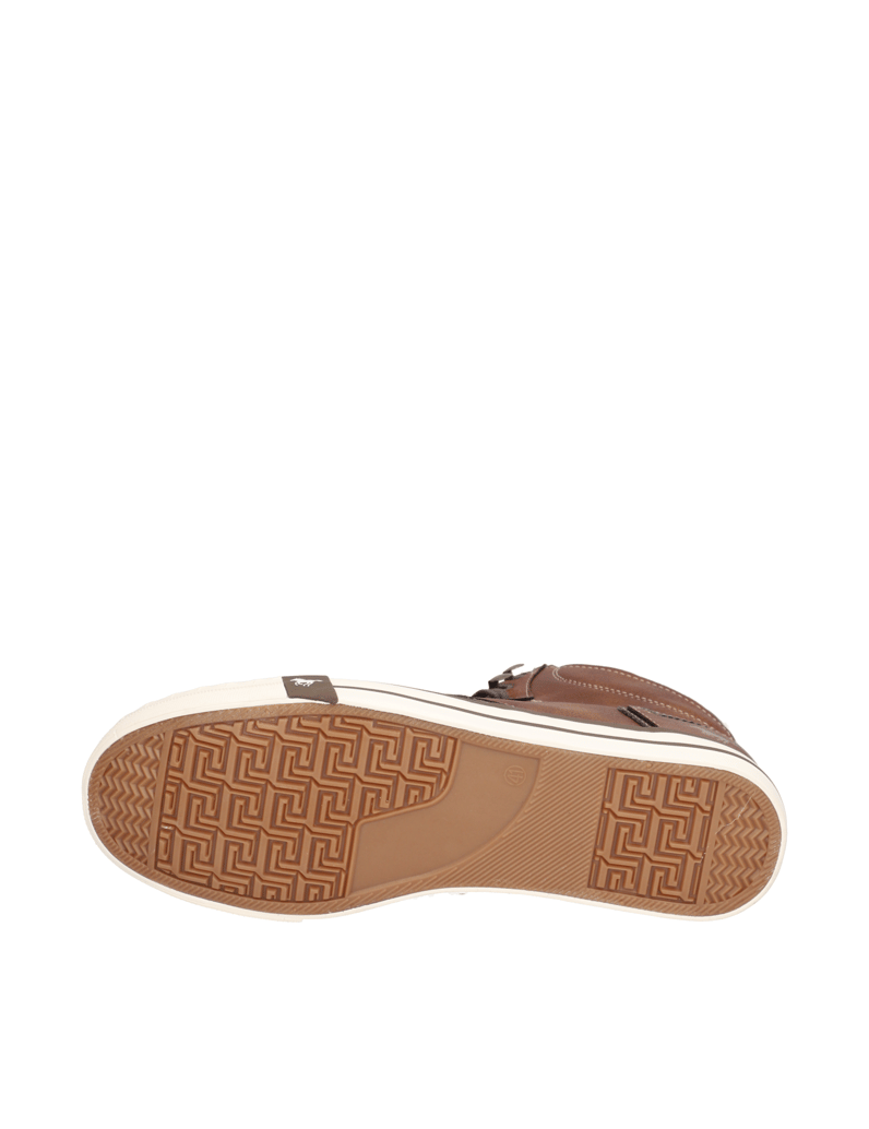 Mustang-kotníčkové-boty-hnědá