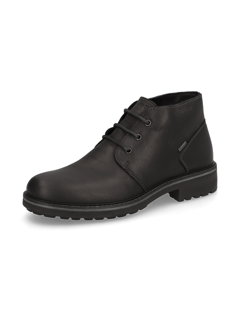 IGI&CO-Glattleder-Boot-schwarz