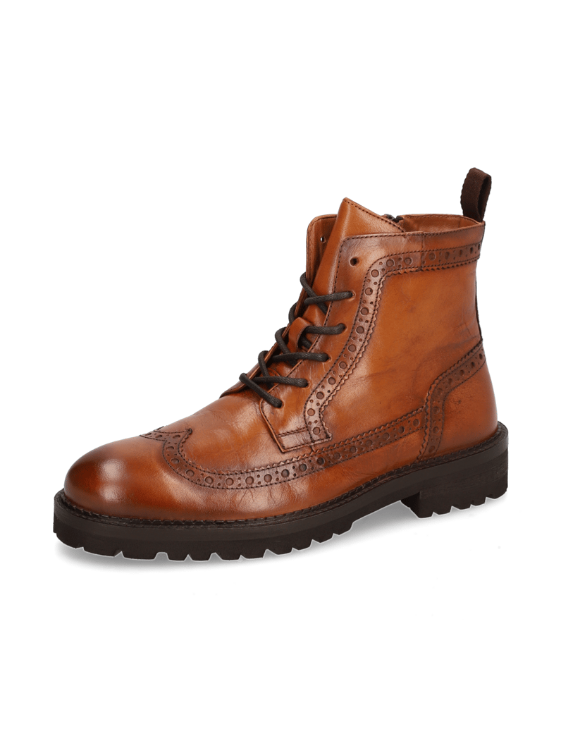 Pat-Calvin-hladká-kůže-šněrovací-polokozačky