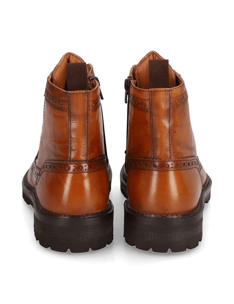 Pat-Calvin-hladká-kůže-šněrovací-polokozačky