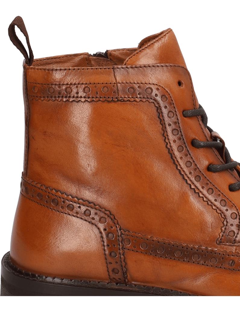 Pat-Calvin-hladká-kůže-šněrovací-polokozačky