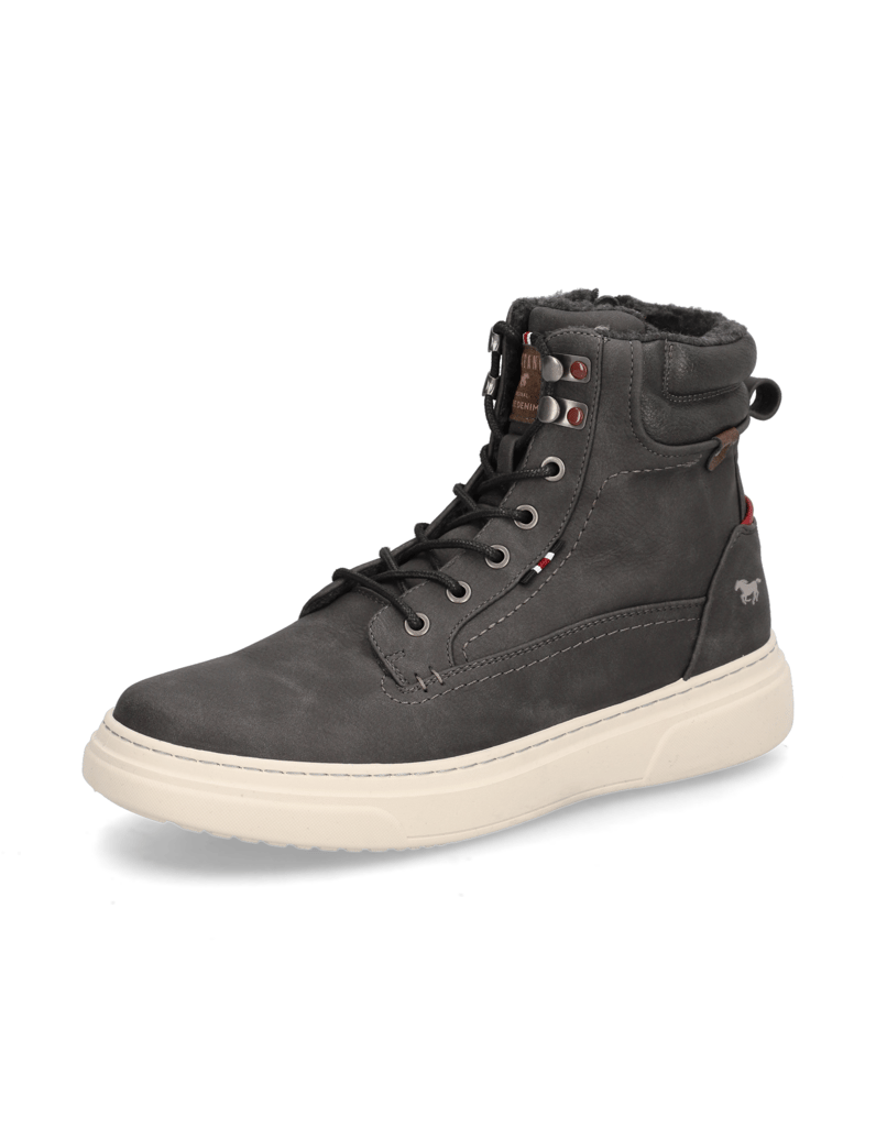 Mustang-Sneaker-Mid-Cut-šedá