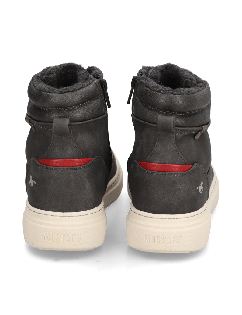 Mustang-Sneaker-Mid-Cut-šedá