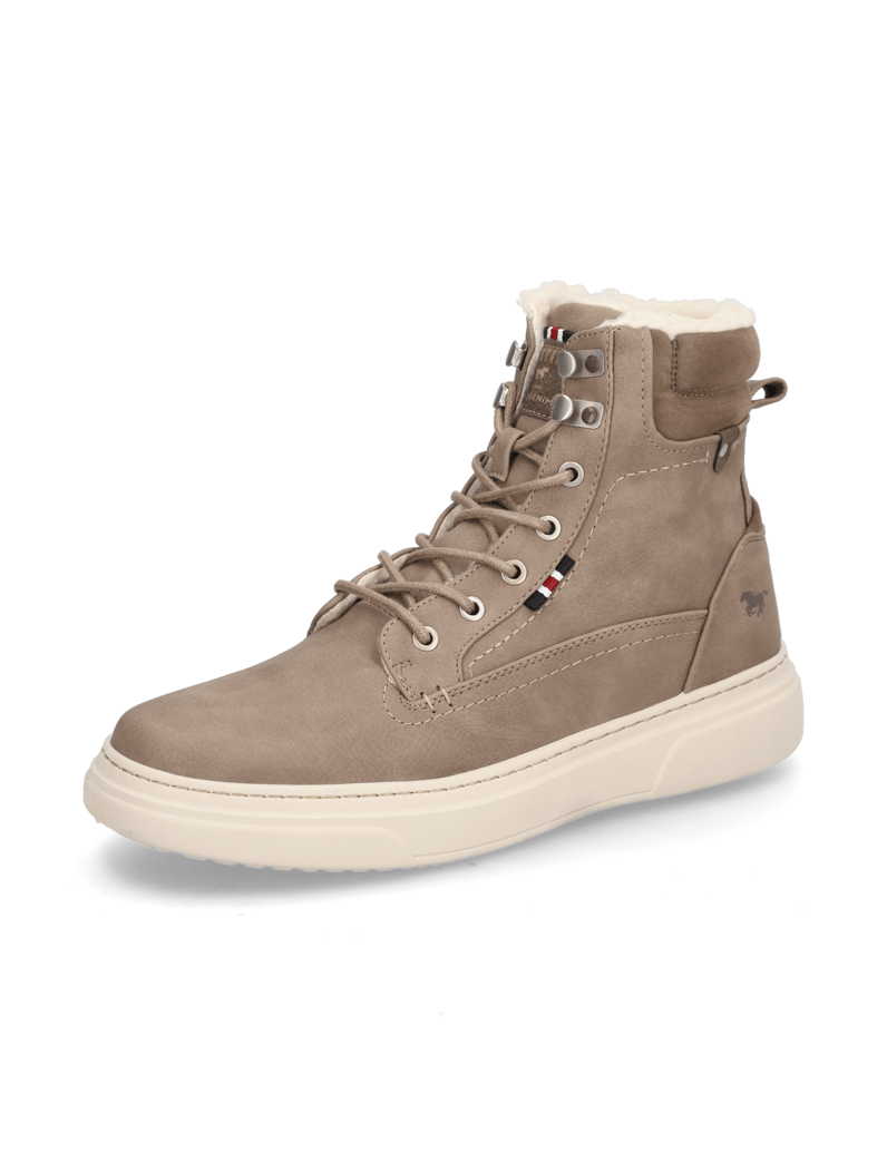 Mustang-Sneaker-Mid-Cut-šedá