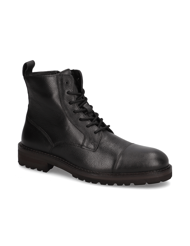 Pat-Calvin-Glattleder-Boot-černá