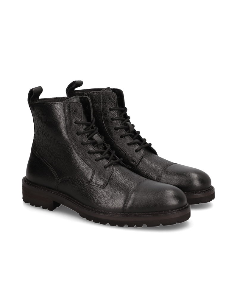 Pat-Calvin-Glattleder-Boot-černá