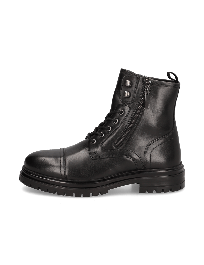 Pat-Calvin-Glattleder-Boot-schwarz