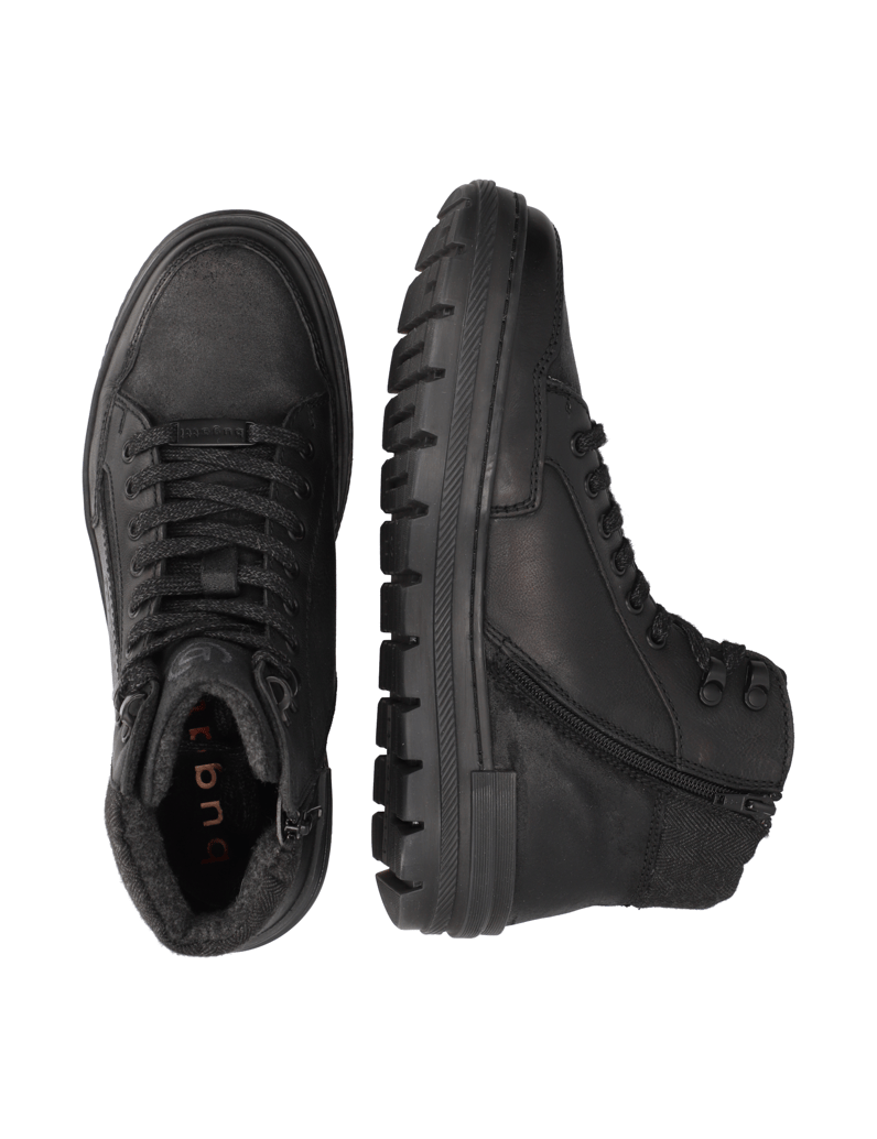 BUGATTI-DENIM-športni-gležnjarji-črna