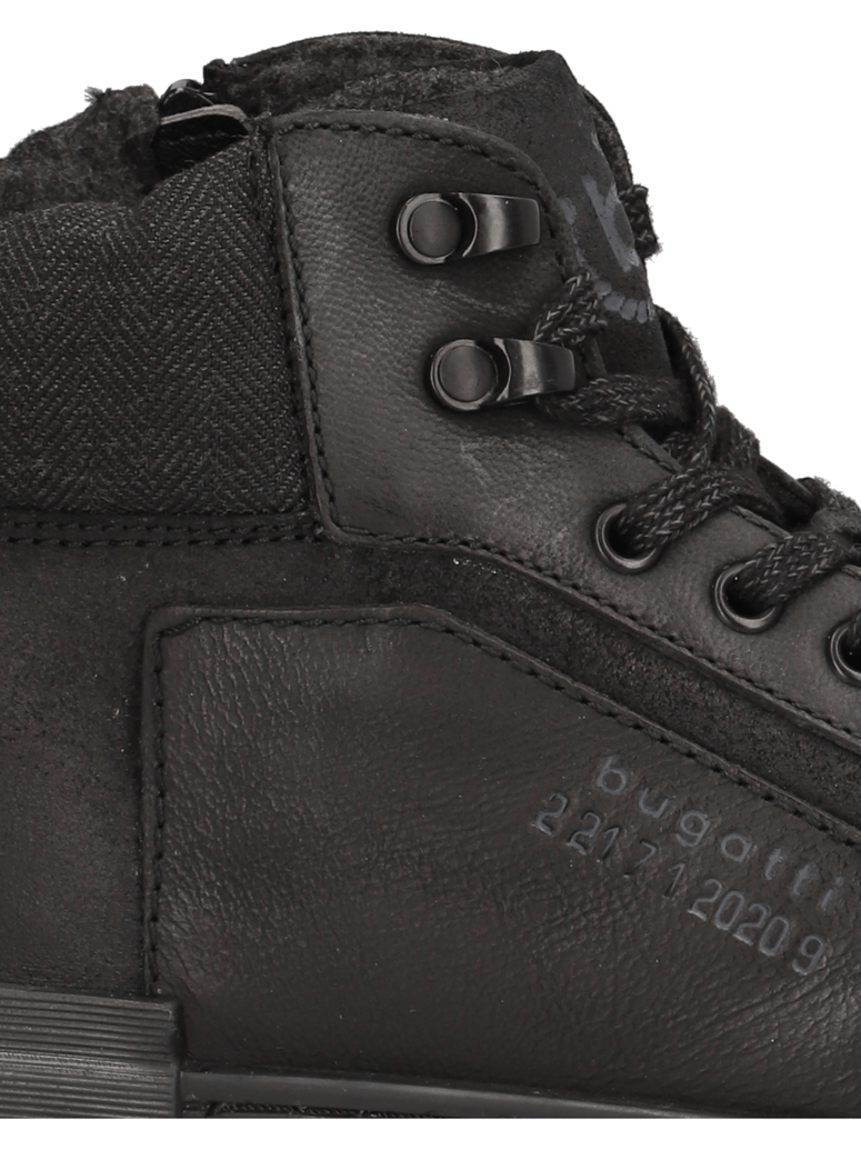 BUGATTI-DENIM-športni-gležnjarji-črna