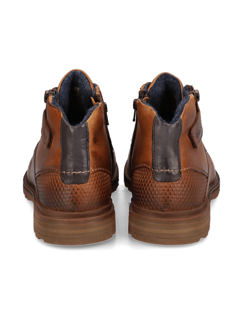 BUGATTI-DENIM-Sportovní-kotníčkové-boty-koňaková