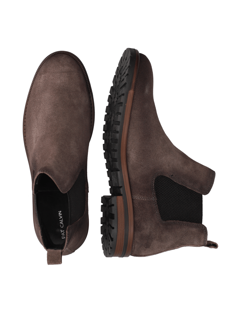 Pat-Calvin-Veloursleder-Chelsea-grau