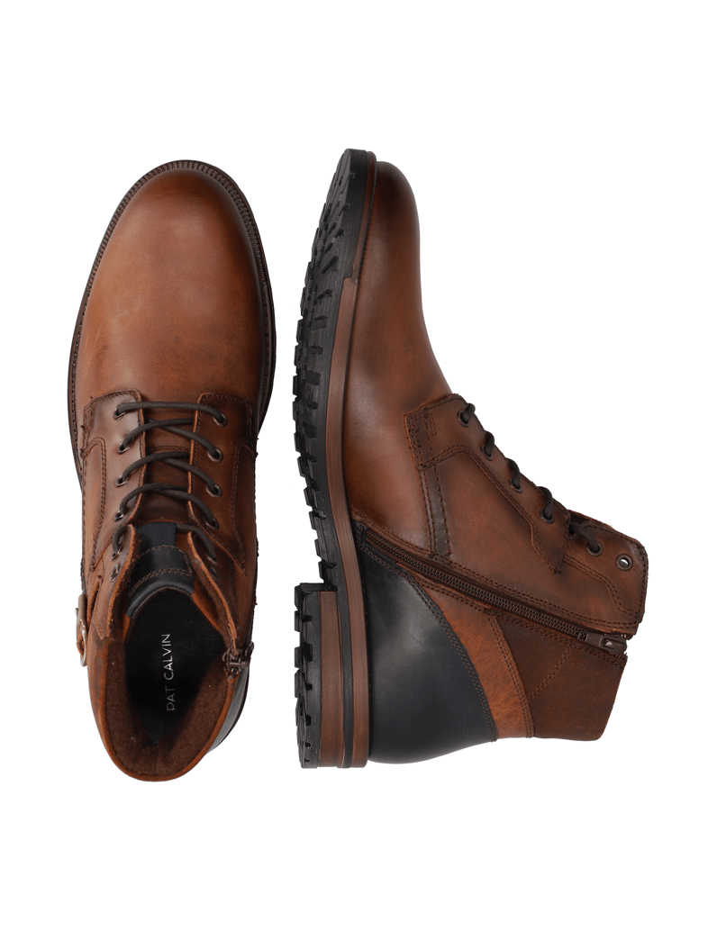 Pat-Calvin-Glattleder-Boot-braun