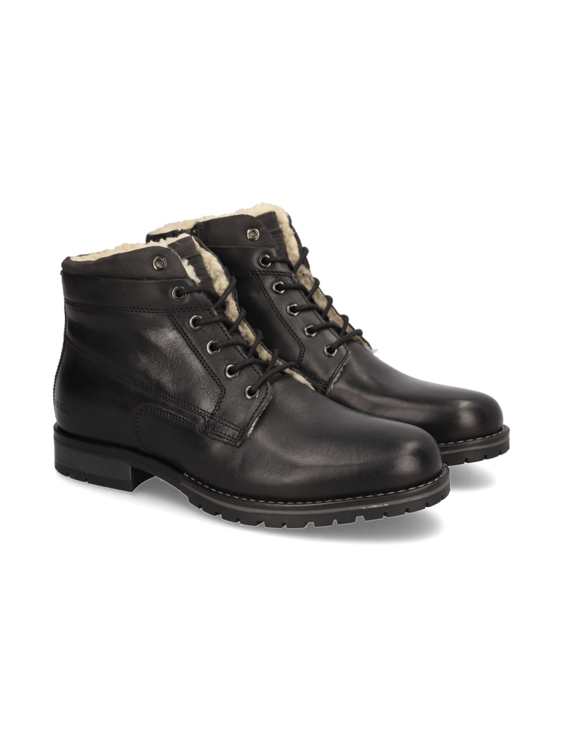 Pat-Calvin-Glattleder-Boot-černá