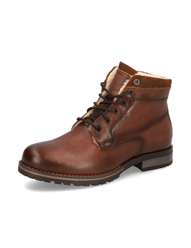 Pat-Calvin-Glattleder-Boot-črna