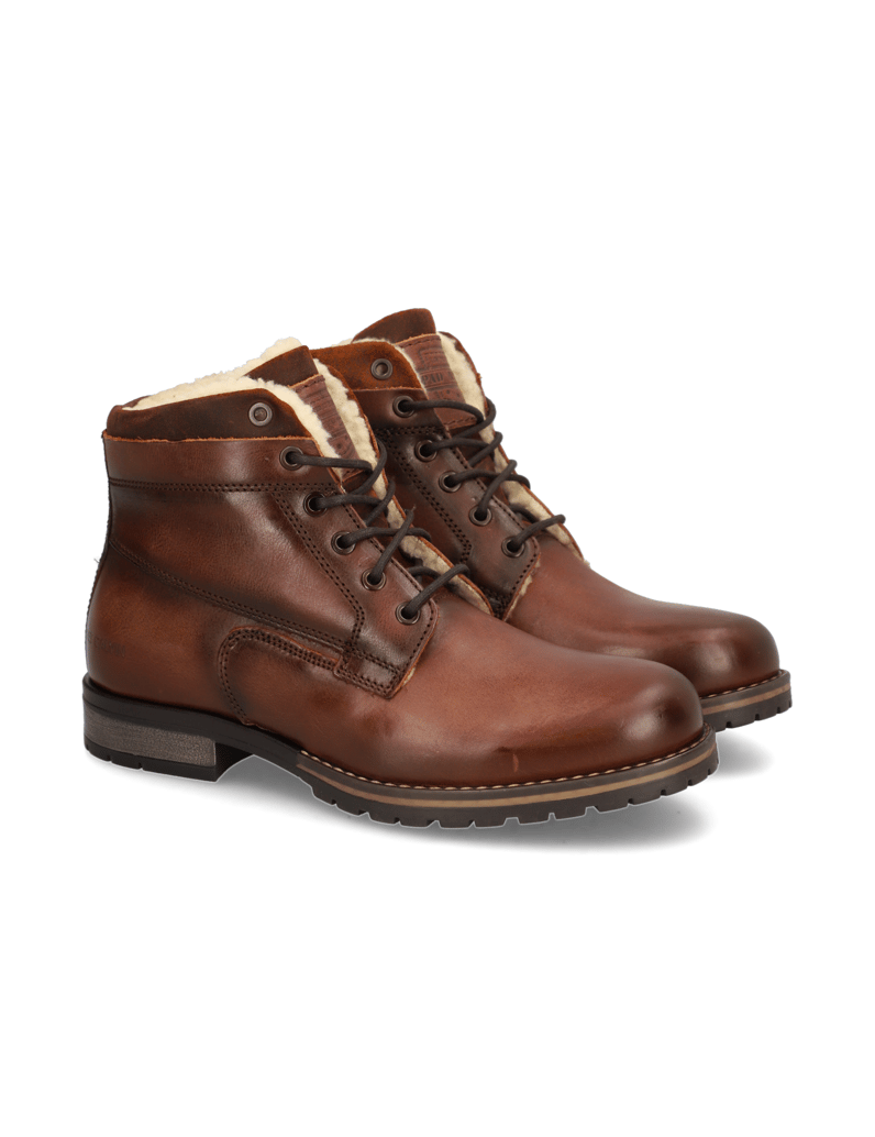 Pat-Calvin-Glattleder-Boot-črna