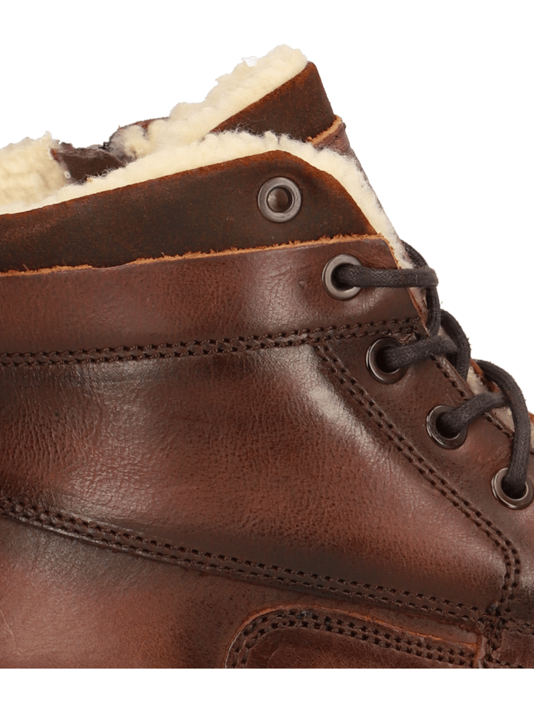 Pat-Calvin-Glattleder-Boot-črna