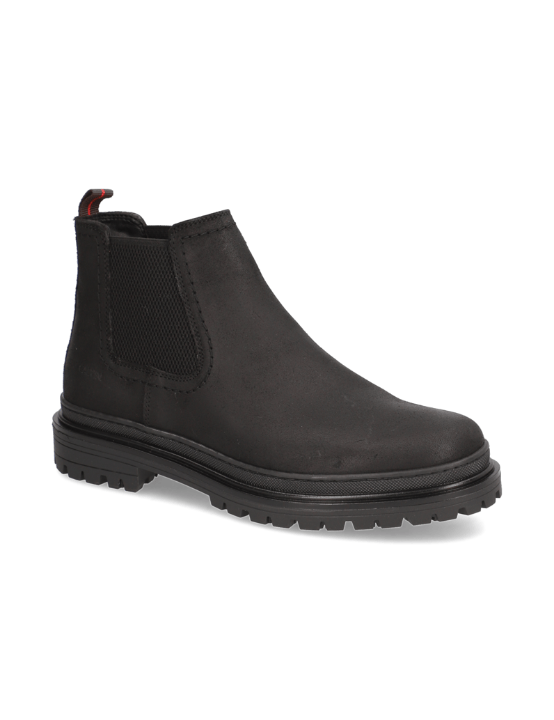 Pat-Calvin-Veloursleder-Chelsea-črna
