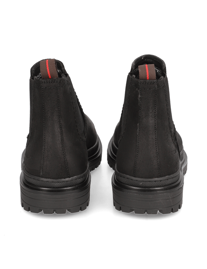 Pat-Calvin-Veloursleder-Chelsea-črna