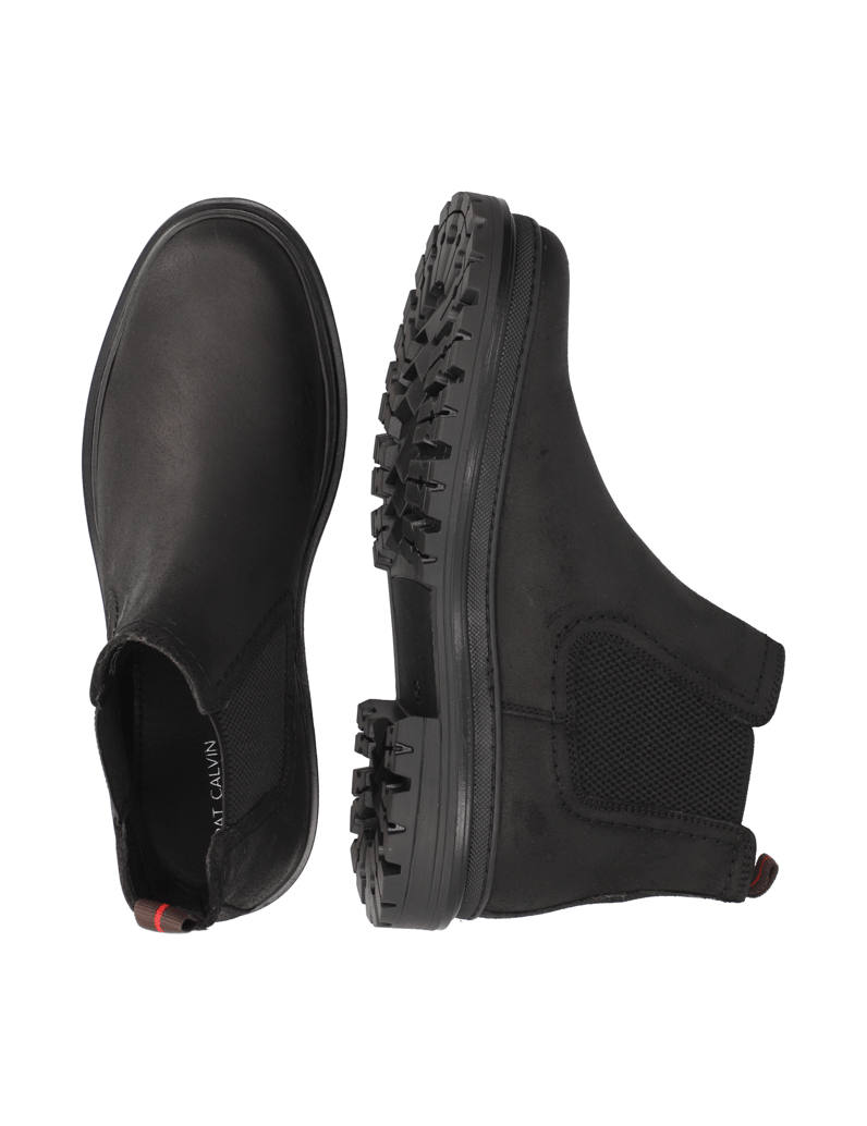 Pat-Calvin-Veloursleder-Chelsea-črna