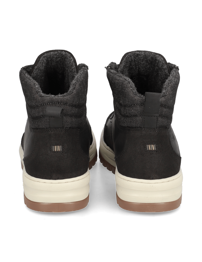 Pat-Calvin-Lederkombination-Sneaker-Mid-Cut-hnědá