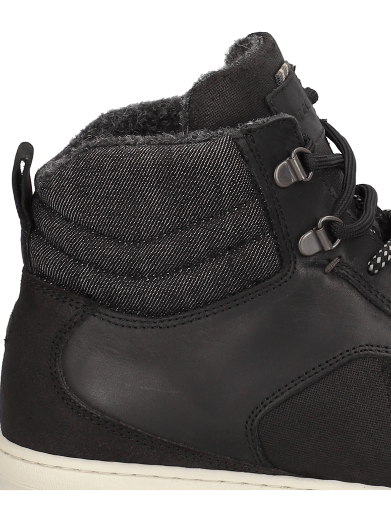 Pat-Calvin-Lederkombination-Sneaker-Mid-Cut-hnědá