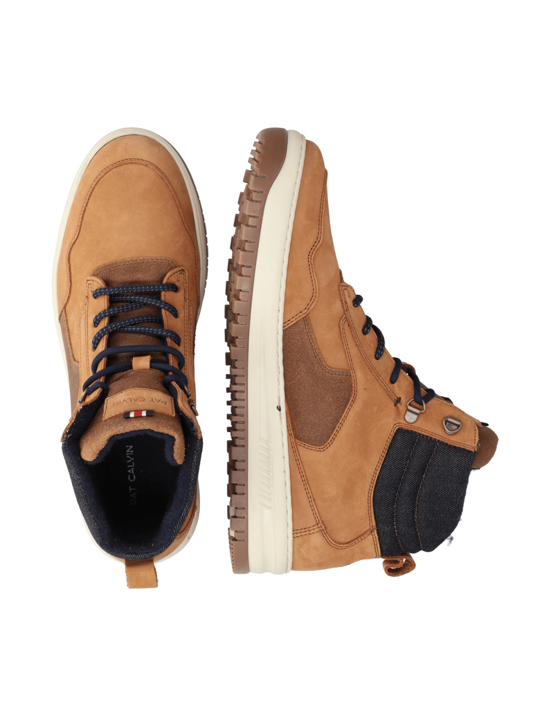 Pat-Calvin-Nubukleder-Sneaker-Mid-Cut-braun