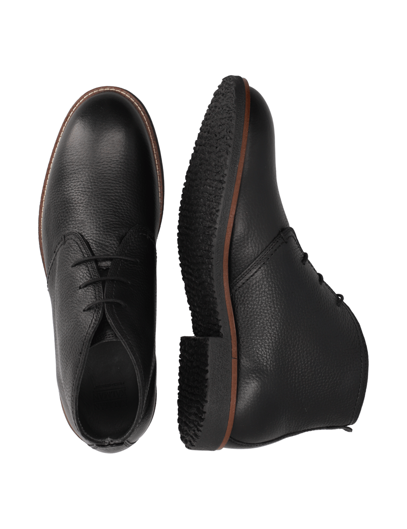 Kalman-&-Kalman-Glattleder-Boot-črna