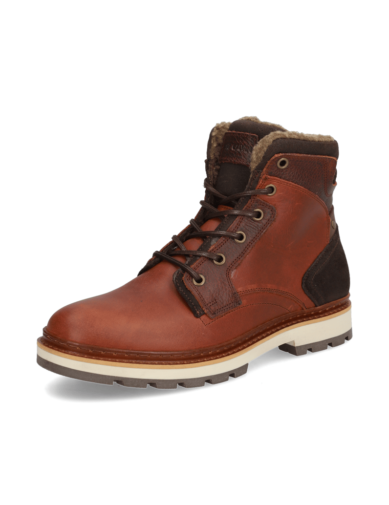 Pat-Calvin-Glattleder-Boot-hnedá