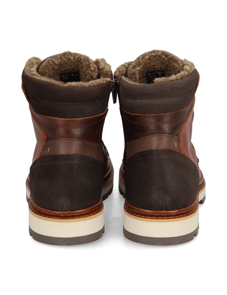 Pat-Calvin-Glattleder-Boot-hnedá