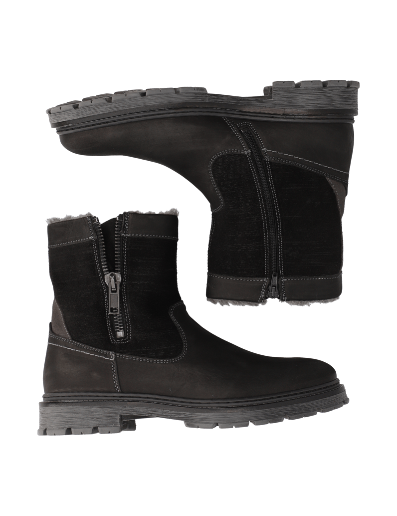 Pat-Calvin-Lederkombination-Stiefel-schwarz