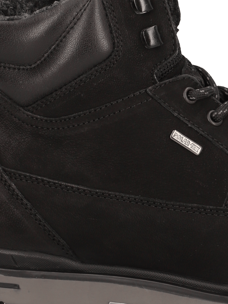 Pat-Calvin-Nubukleder-Boot-schwarz
