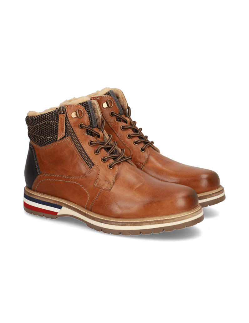 Pat-Calvin-Glattleder-Boot-schwarz