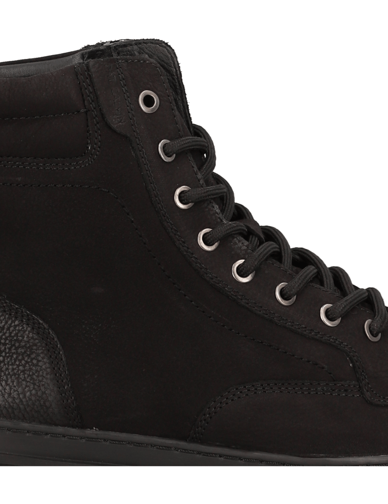 Pat-Calvin-Nubukleder-Boot-schwarz